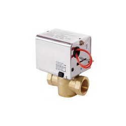 進口彈簧復位電動二通閥